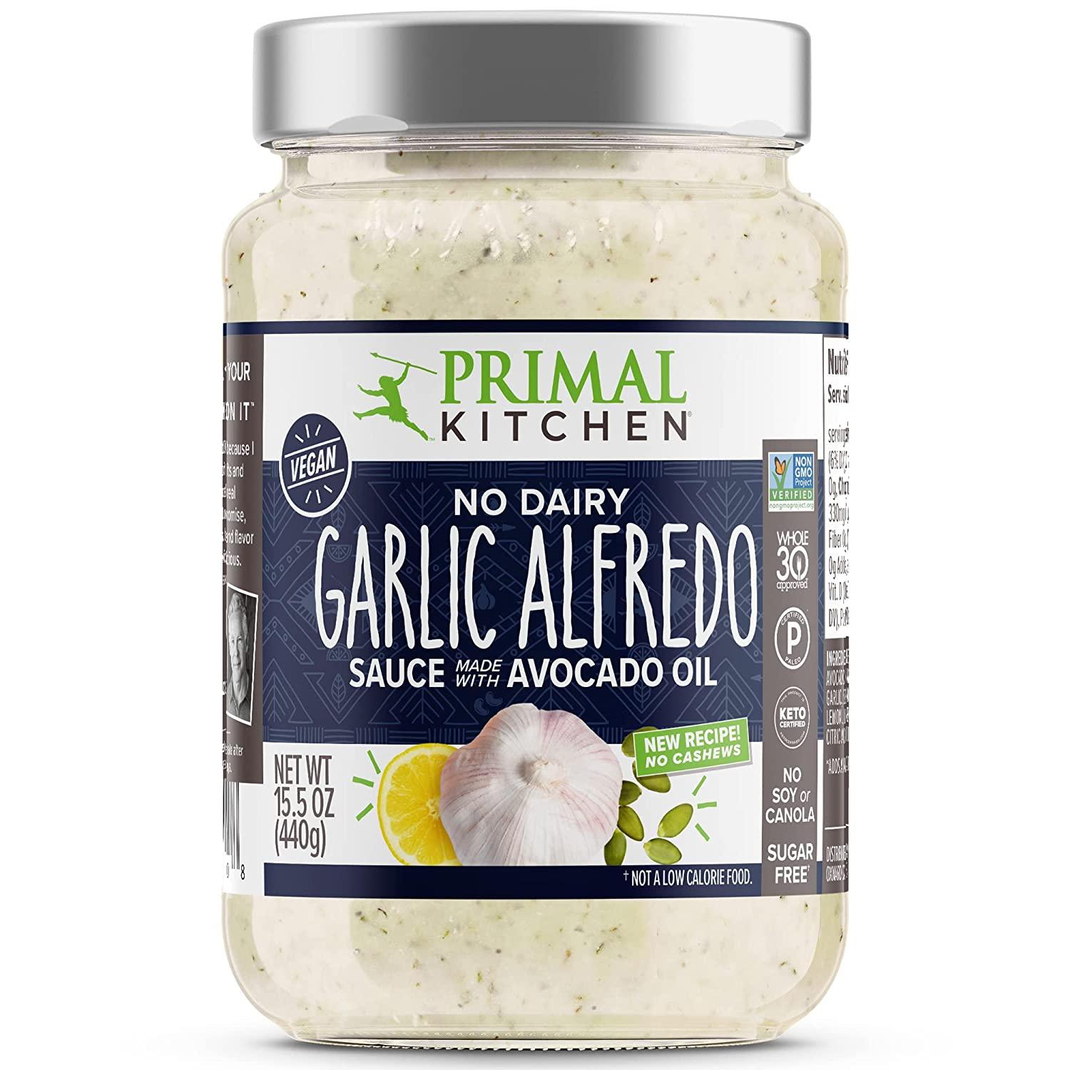 Primal Kitchen No Dairy Garlic Alfredo Sauce 15oz: PKU Perspectives
