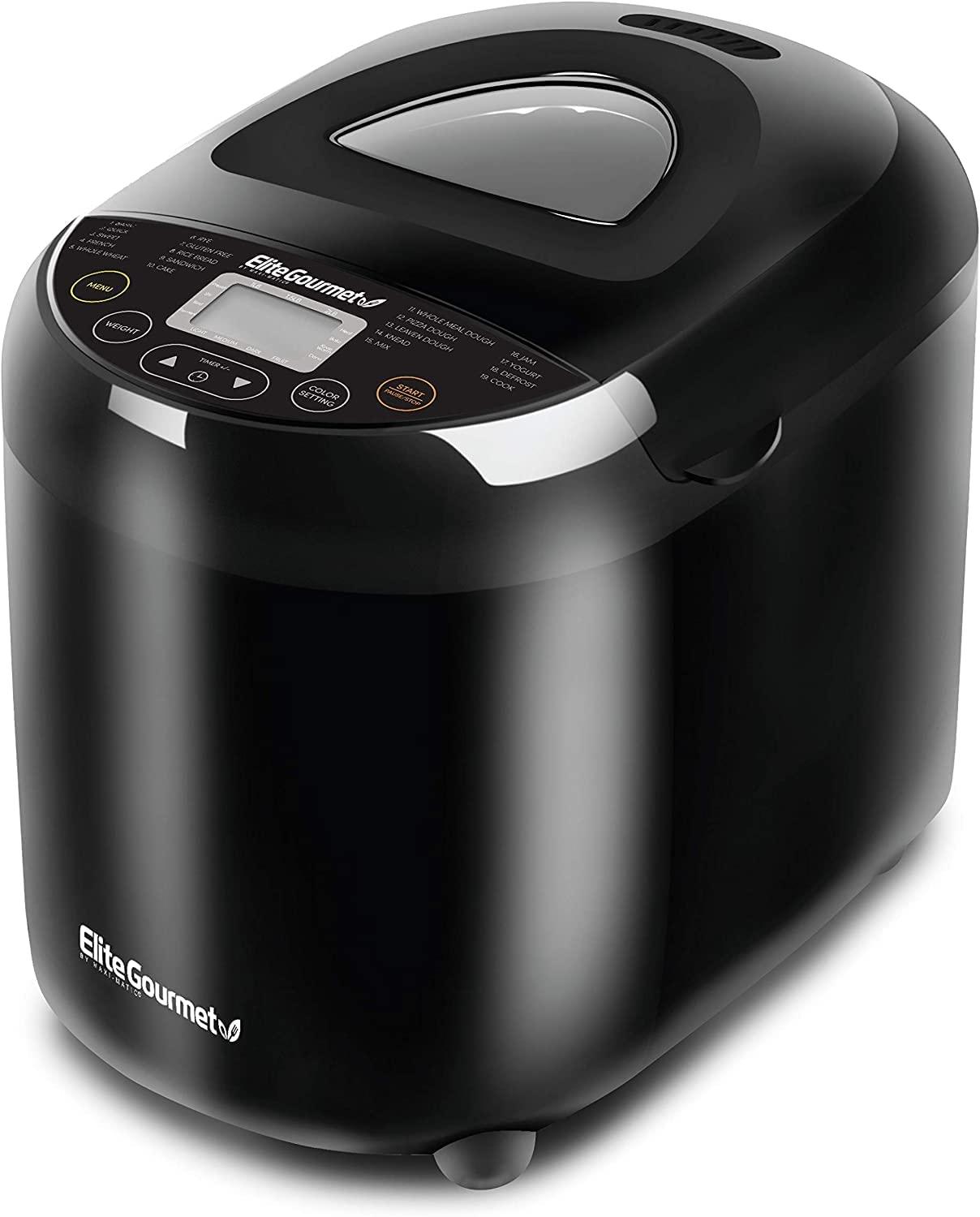 AMEIFU 3 LB Large Bread Maker Machine, 12-in-1 Programmable Large