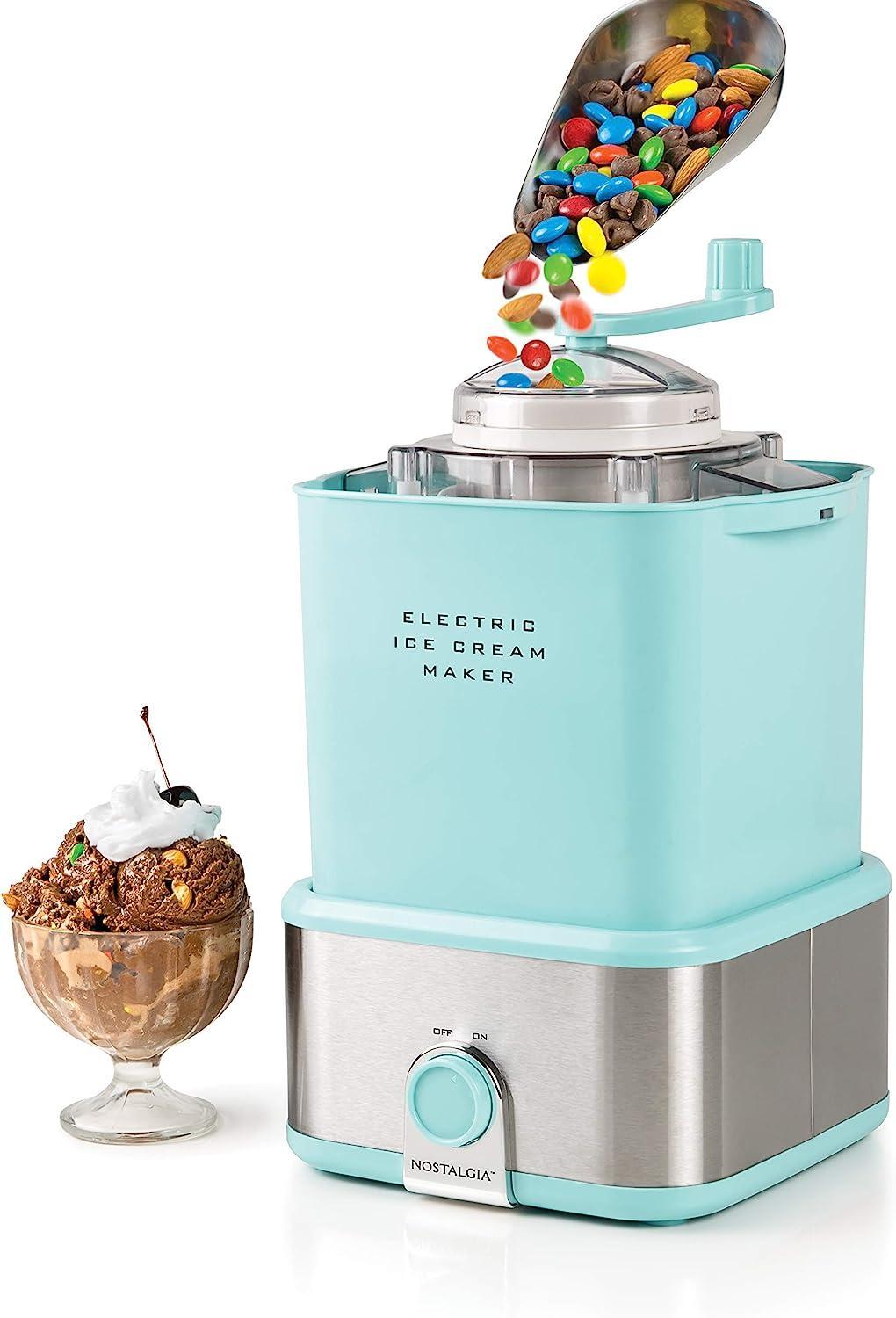 Electric Ice Cream Maker - Old Fashioned Soft Serve Ice Cream Machine (Drop  Ship): PKU Perspectives