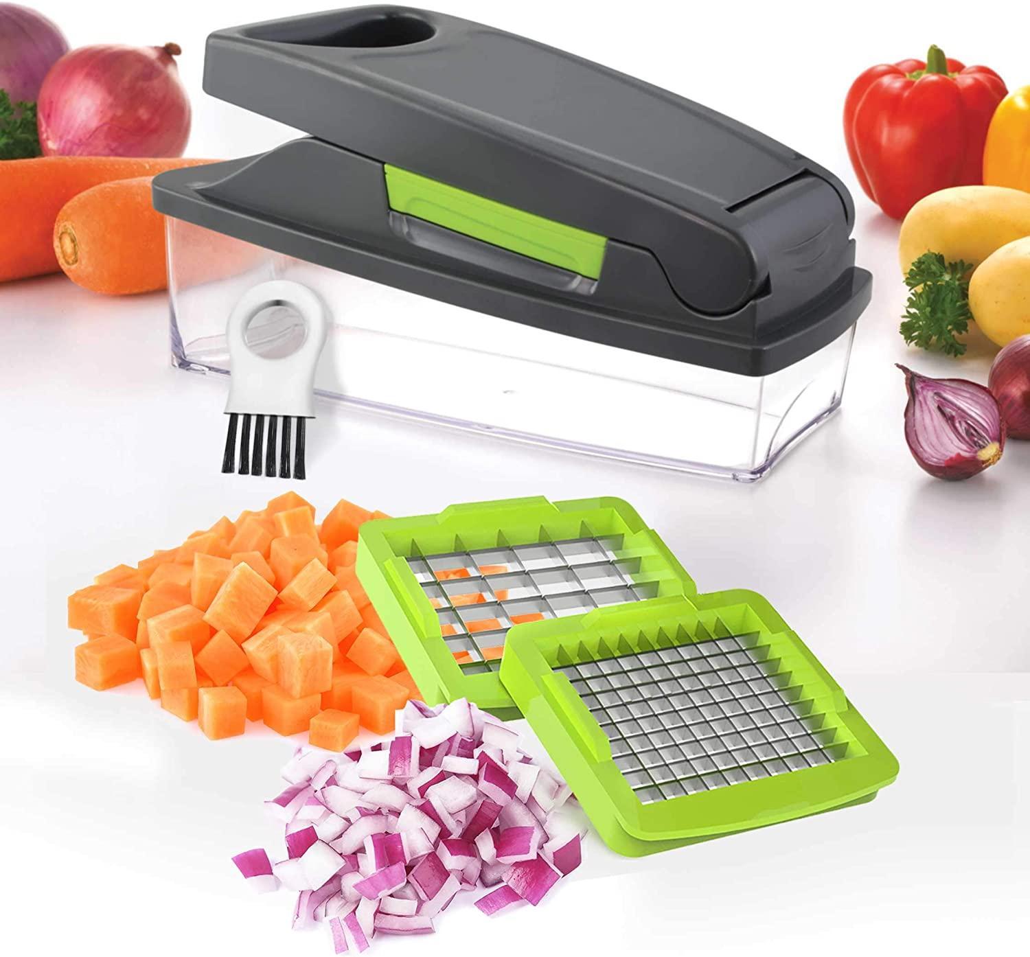 Mueller Pro Series Vegetable Chopper-2 Blade (Drop Ship): PKU