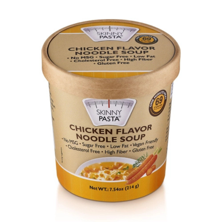 Skinny Pasta Chicken Noodle Flavor Soup Cup- 7.54oz: PKU Perspectives