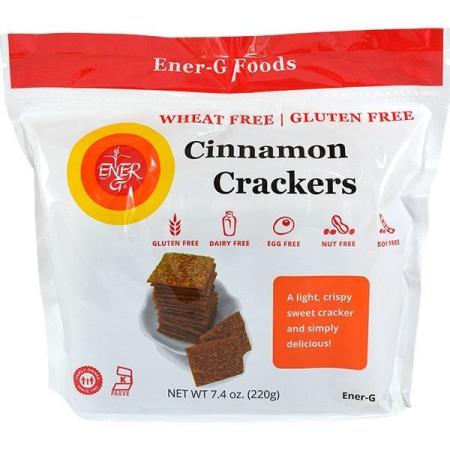Ener-G Foods Cinnamon Crackers or Cereal