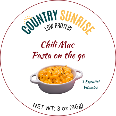 Country Sunrise Chili Mac Pasta on the go BOWL- 3.0oz
