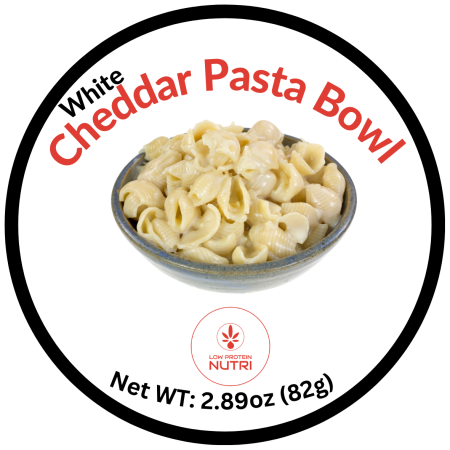 Low Protein Nutri White Cheddar Pasta Bowl- 2.89oz