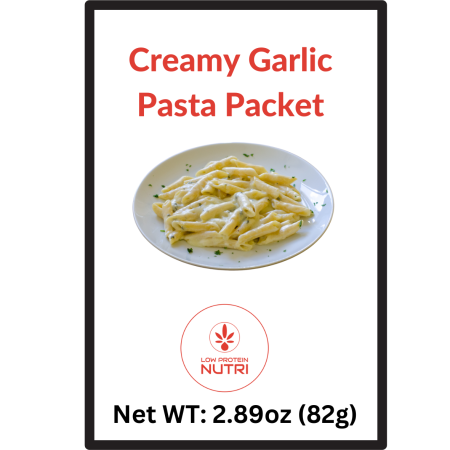 Low Protein Nutri Creamy Garlic Pasta Packet- 2.89oz