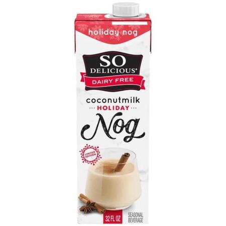 So Delicious Dairy Free Coconut Milk Holiday Nog - 32oz