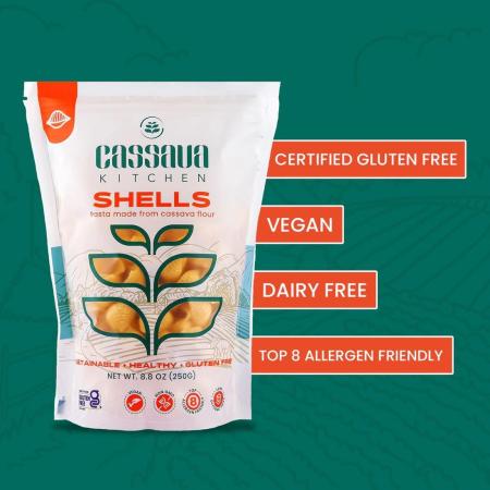 Cassava Kitchen Shell Pasta-250g