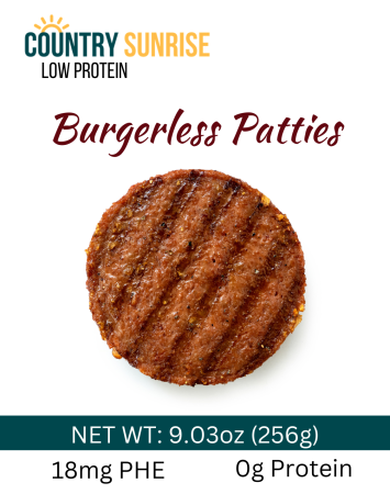 Country Sunrise Burgerless PATTIES- 4/64g