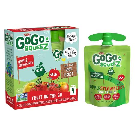 GoGo Squeez Applestrawberry Applesauce