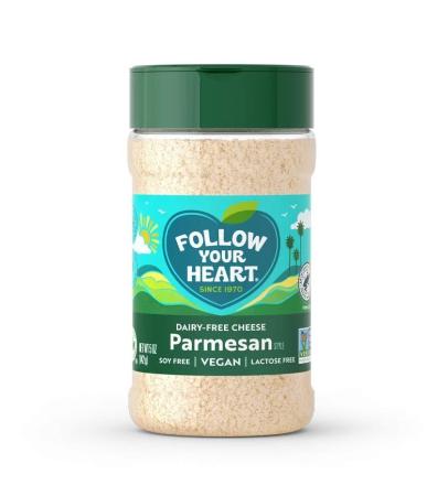 Follow Your Heart Parmesan Style Grated Cheese Shaker- 5oz