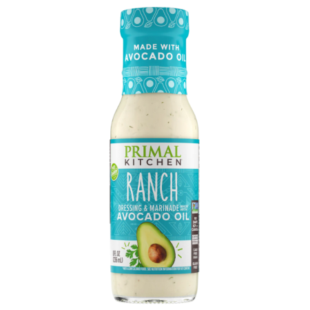 Primal Kitchen No-Dairy Ranch Dressing and Marinade Sauce-16oz