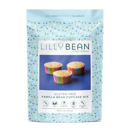 Lillybean Vanilla Bean Cupcake Mix (Vegan and Gluten-Free)-12oz