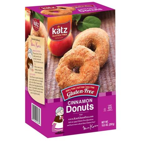 Katz Gluten Free Cinnamon Donuts BOX- 10.5oz