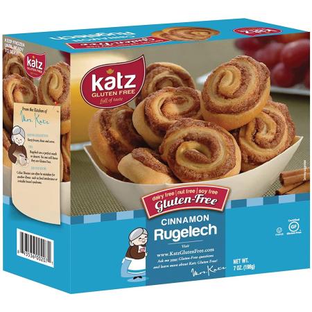 Katz Gluten Free Cinnamon Rugelech BOX- 7oz