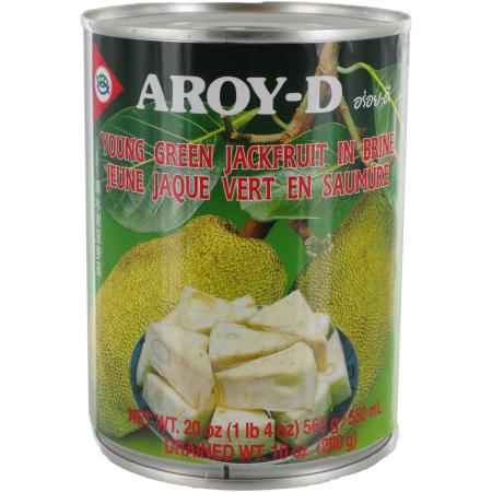 Aroy-D Young Green Jackfruit in Brine- 20 Ounce