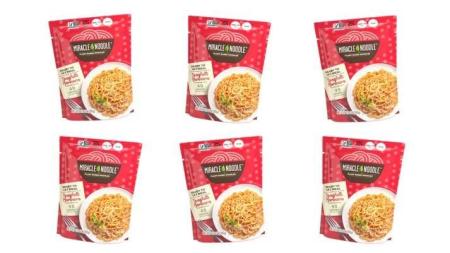 Miracle Noodle Ready To Eat Spaghetti Marinara Meal- 9.9oz Case of 6