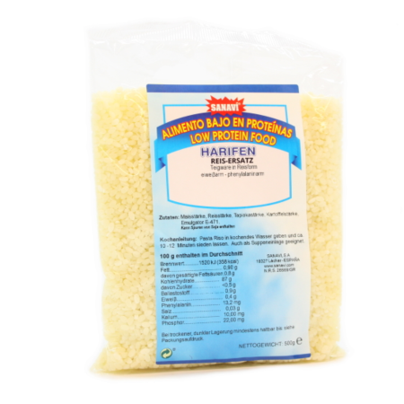 Sanavi Harifen Low Protein Rice Substitute- 500g
