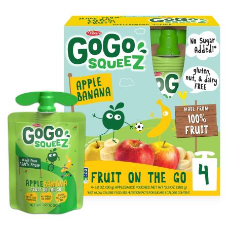 Gogo Squeez Apple Banana Applesauce-