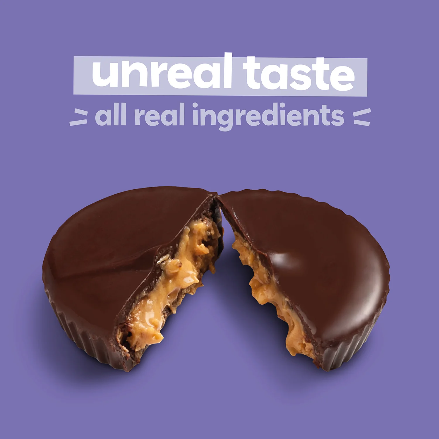 Unreal Dark Chocolate Almond Butter Cups 3.2 oz PKU Perspectives