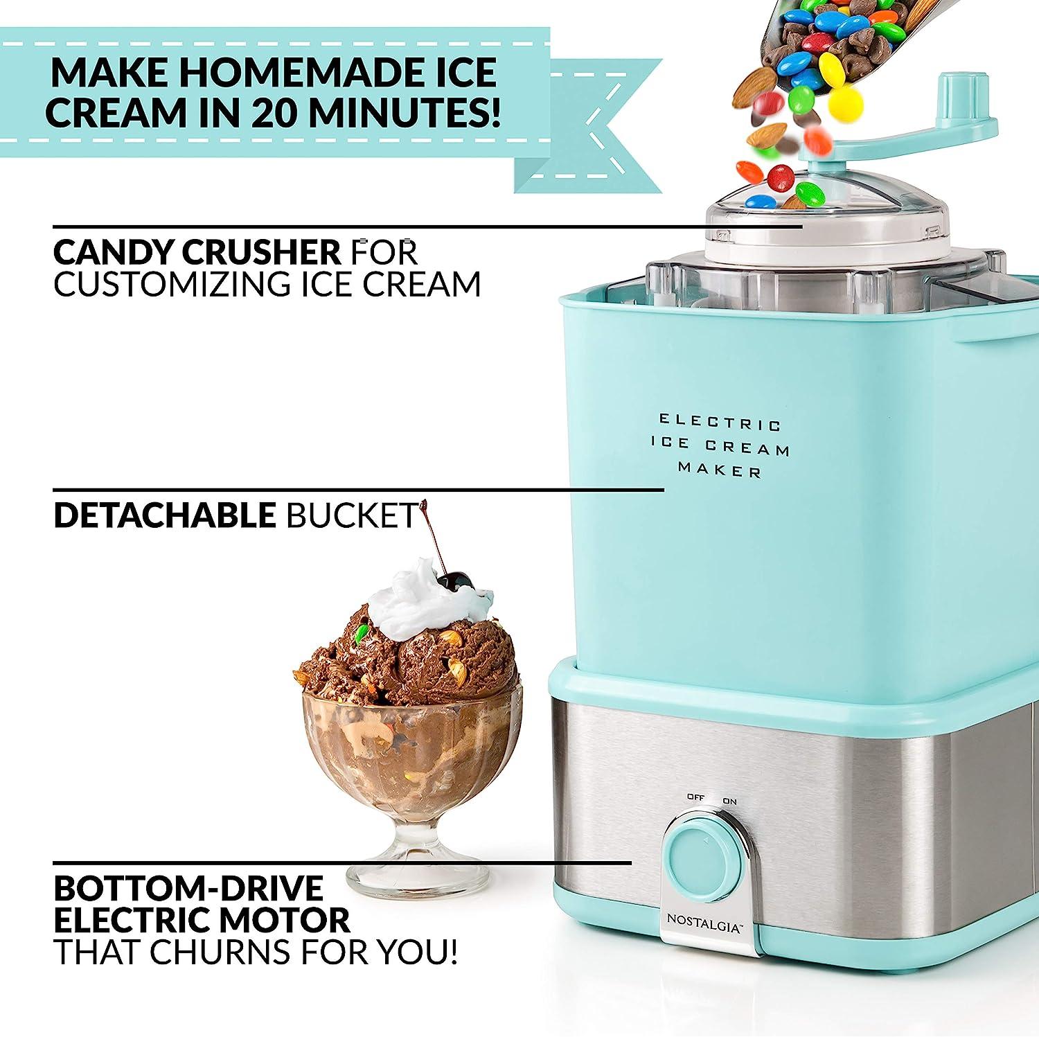 Electric Ice Cream Maker - Old Fashioned Soft Serve Ice Cream Machine (Drop  Ship): PKU Perspectives