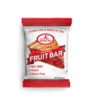 Betty Lou`s, Gluten Free/Vegan  Fruit Bar Strawberry- Case of 3/2oz