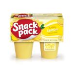 Snack Pack Lemon Pudding Cups-case of 12/3.5oz*