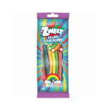 Sour Rainbow Ropes Filled | Zweet | Go-Pack | 4.5 oz