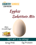 Country Sunrise Eggless Substitute Mix BAG- 1lb