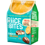 Choco Orange Puffed Rice Bites | 2.5 oz | Riice the Bites