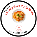 Low Protein Nutri Creamy Beef (Flavored) Pasta Bowl- 2.89oz