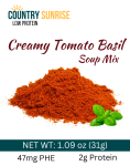 Country Sunrise Creamy Tomato Basil Soup Mix PACKET- 1.09 oz