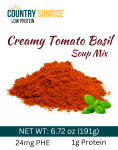 Country Sunrise Creamy Tomato Basil Soup Mix BAG- 6.72oz