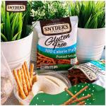 Snyder's Gluten-Free Pretzel Sticks-Single Pack Case 24- .9oz