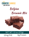 Country Sunrise Belgian Brownie Mix BAG- 13oz