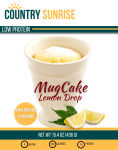 Country Sunrise Lemon Drop Mug Cake Mix BAG- 4/Pks