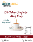 Country Sunrise Birthday Surprise Mug Cake Mix BAG-4/109g