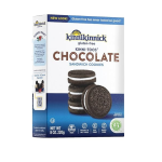 Kinnikinnick Chocolate & Vanilla Cream Sandwich Cookies- 8oz