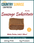 Country Sunrise Sausage Meatless Substitute 9.10 oz (258g)