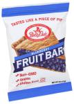 Betty Lou`s, Gluen Free/Vegan Fruit Bar Blueberry- 2oz