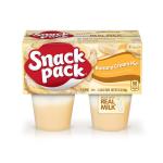 Snack Pack Banana Cream Pie Pudding Cups- Case of 6/3.25oz*