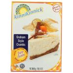 Kinnikinnick Foods Gluten Free Graham Style Crumbs- 10.5 Oz