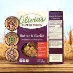 Olivia's Butter & Garlic Croutons- 5oz