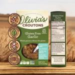 Olivia's Gluten Free Garlic Croutons- 5oz