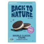 Back to Nature Double Classic Creme Sandwich Cookies- 8.25 oz*