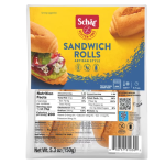 Schar - Bread Sandwich Rolls Gluten Free- 5.3oz