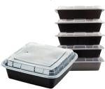 Meal Prep Square Compartment Containers
