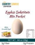 Country Sunrise Eggless Substitute Mix PACKET -.98oz