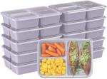 Meal Prep 3-Compartment Containers